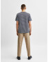 SELECTED HOMME Tricou 'Norman' bleumarin / alb - Pled.ro