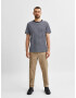 SELECTED HOMME Tricou 'Norman' bleumarin / alb - Pled.ro