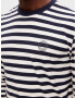 SELECTED HOMME Tricou 'Ricky' bleumarin / alb - Pled.ro