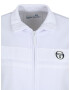 Sergio Tacchini Bluză cu fermoar sport negru / alb - Pled.ro