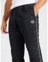 Sergio Tacchini Pantaloni sport 'MIDDAY' negru / alb - Pled.ro