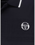 Sergio Tacchini Tricou funcțional bleumarin / alb - Pled.ro