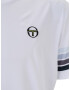 Sergio Tacchini Tricou funcțional 'CASORIA' albastru deschis / verde kiwi / mov închis / negru / alb - Pled.ro