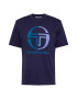 Sergio Tacchini Tricou funcțional 'NEW IBERIS' bleumarin / albastru deschis / verde petrol - Pled.ro