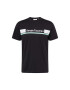 Sergio Tacchini Tricou 'JARED' albastru deschis / negru / alb - Pled.ro