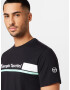 Sergio Tacchini Tricou 'JARED' albastru deschis / negru / alb - Pled.ro