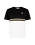 Sergio Tacchini Tricou 'MERIDIANO' galben auriu / negru / alb - Pled.ro