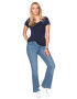 SHEEGO Jeans 'Maila' albastru denim - Pled.ro