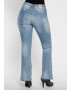 SHEEGO Jeans albastru deschis / roz / argintiu / alb - Pled.ro