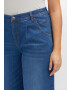 SHEEGO Pantaloni cu cute albastru denim - Pled.ro