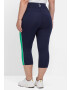 SHEEGO Pantaloni sport albastru marin / verde / argintiu / alb - Pled.ro