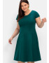 SHEEGO Rochie de cocktail verde închis - Pled.ro