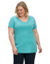 SHEEGO Tricou albastru aqua - Pled.ro