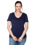 SHEEGO Tricou albastru marin - Pled.ro