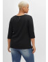 SHEEGO Tricou negru - Pled.ro