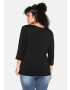 SHEEGO Tricou negru - Pled.ro