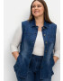 SHEEGO Vestă albastru denim - Pled.ro