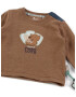 SIGIKID Tricou 'Forest Love' bej / albastru marin / albastru deschis / maro - Pled.ro