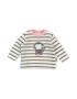 SIGIKID Tricou gri bazalt / roz deschis / alb - Pled.ro