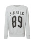 SikSilk Bluză de molton gri amestecat / negru - Pled.ro