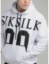 SikSilk Bluză de molton gri amestecat / negru - Pled.ro