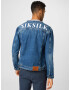 SikSilk Geacă de primăvară-toamnă albastru denim / alb - Pled.ro