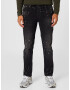 SikSilk Jeans galben / negru denim / alb - Pled.ro