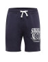 SikSilk Pantaloni bleumarin / alb - Pled.ro