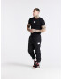 SikSilk Pantaloni negru / alb - Pled.ro