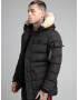 SikSilk Parka de iarnă negru - Pled.ro