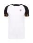 SikSilk Tricou bronz / negru / alb - Pled.ro