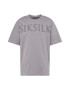 SikSilk Tricou gri / gri închis - Pled.ro