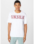 SikSilk Tricou roșu / negru / alb - Pled.ro