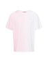 SikSilk Tricou roz / roz pastel / alb - Pled.ro