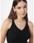 Sisley Top brodat negru - Pled.ro