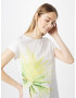 Sisley Tricou galben / verde / alb - Pled.ro