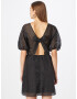 SISTERS POINT Rochie de cocktail 'MEZA' negru - Pled.ro