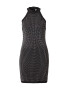 SISTERS POINT Rochie 'GULIA' negru / transparent - Pled.ro