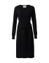 SISTERS POINT Rochie tricotat 'HOTTI' negru - Pled.ro