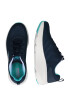 SKECHERS Sneaker low albastru / verde jad / roz - Pled.ro