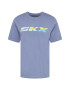 Skechers Performance Tricou albastru fumuriu / albastru deschis / galben / verde pastel - Pled.ro