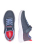 SKECHERS Sneaker albastru / gri / roz / argintiu - Pled.ro