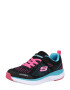 SKECHERS Sneaker azuriu / roz / negru / alb - Pled.ro