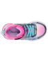 SKECHERS Sneaker bleumarin / azuriu / lila / roz / alb - Pled.ro