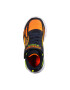 SKECHERS Sneaker bleumarin / galben neon / verde neon / portocaliu neon - Pled.ro