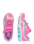 SKECHERS Sneaker 'HEART' galben neon / verde limetă / mov liliachiu / roz - Pled.ro