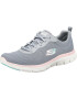 SKECHERS Sneaker low albastru aqua / gri / roz - Pled.ro