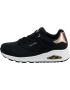 SKECHERS Sneaker low auriu / negru - Pled.ro