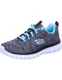 SKECHERS Sneaker low azuriu / gri / alb - Pled.ro