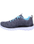 SKECHERS Sneaker low azuriu / gri / alb - Pled.ro